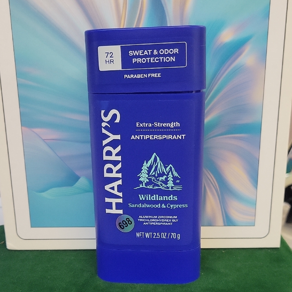 Harry's Blue Extra Strength Antiperspirant 70g New